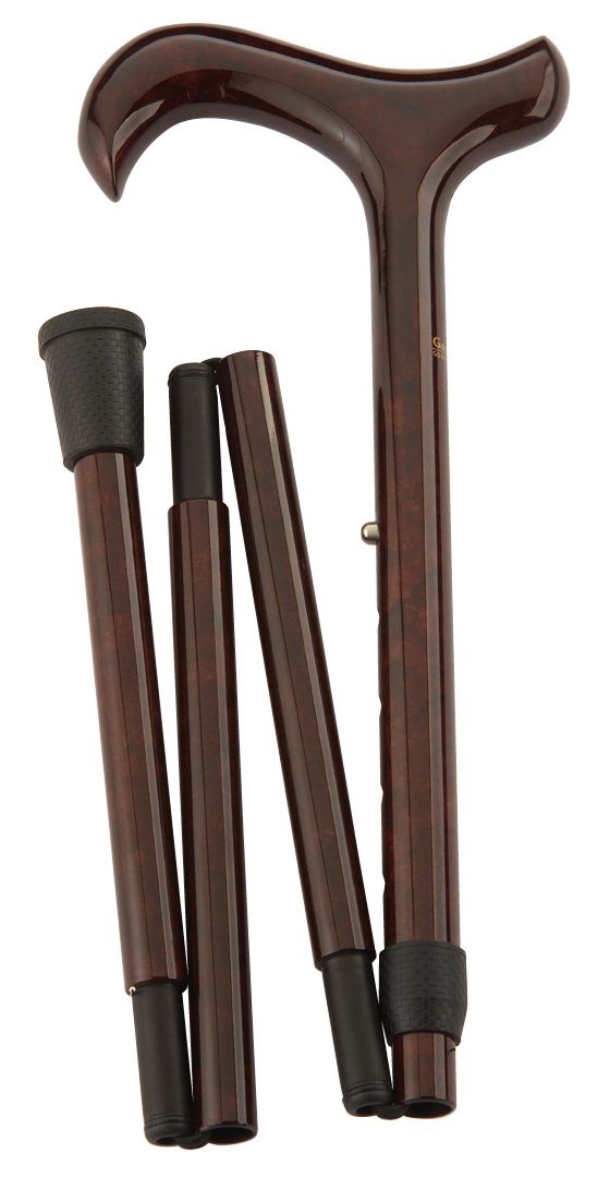 Gastrock Carbon-Schlank-Faltstock für Damen