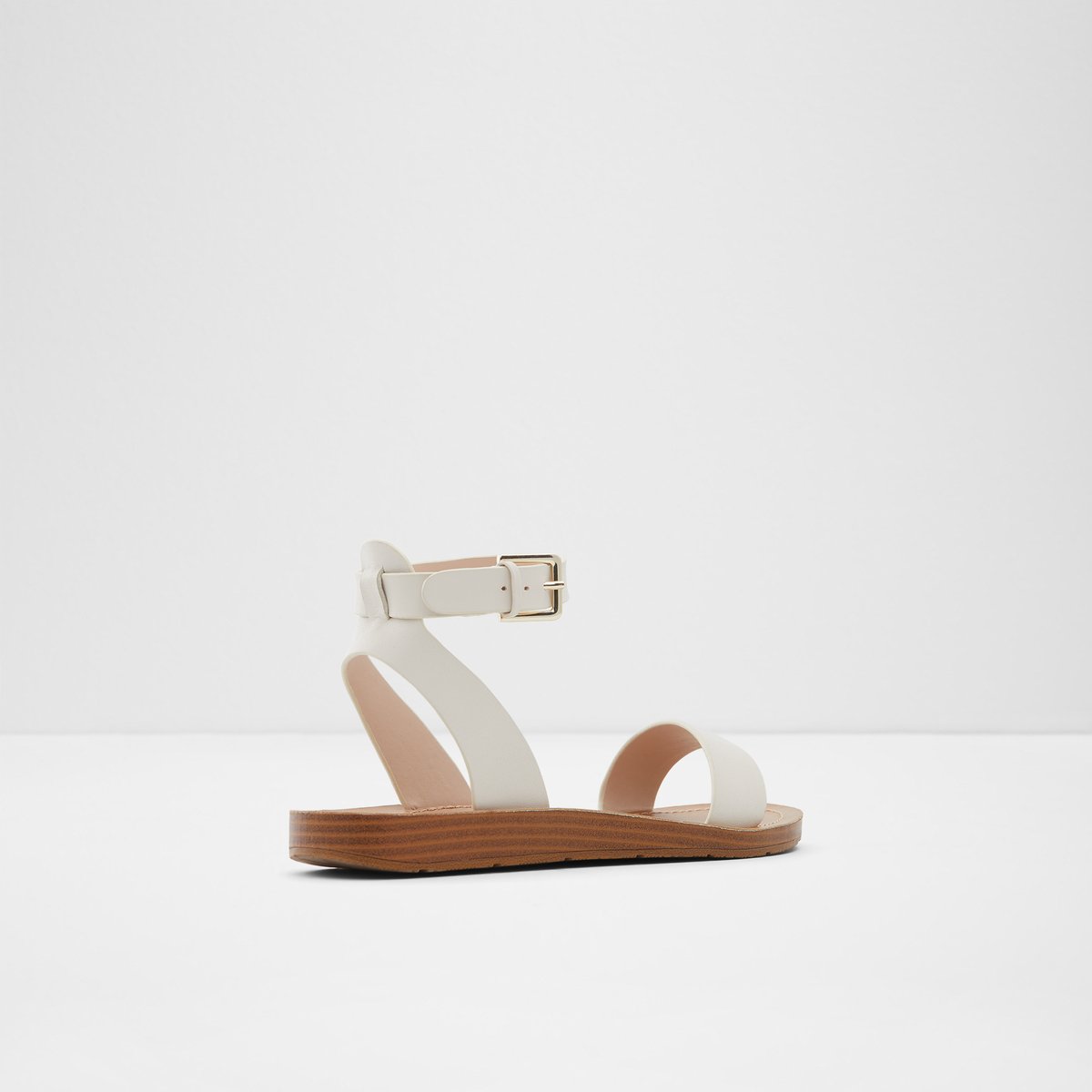 Kedaredia White Women Flat Sandals
