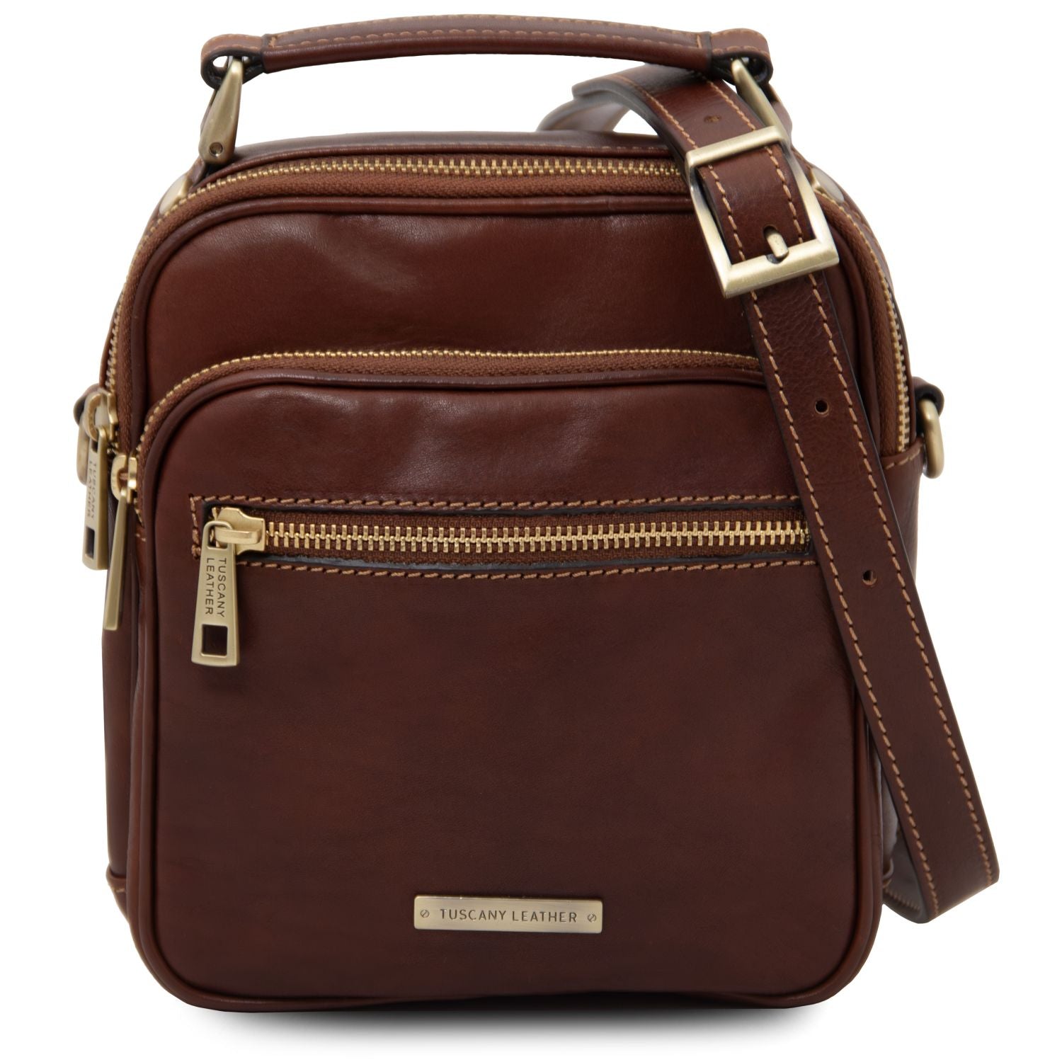 TL142457 – Paul – leren Crossbodytas