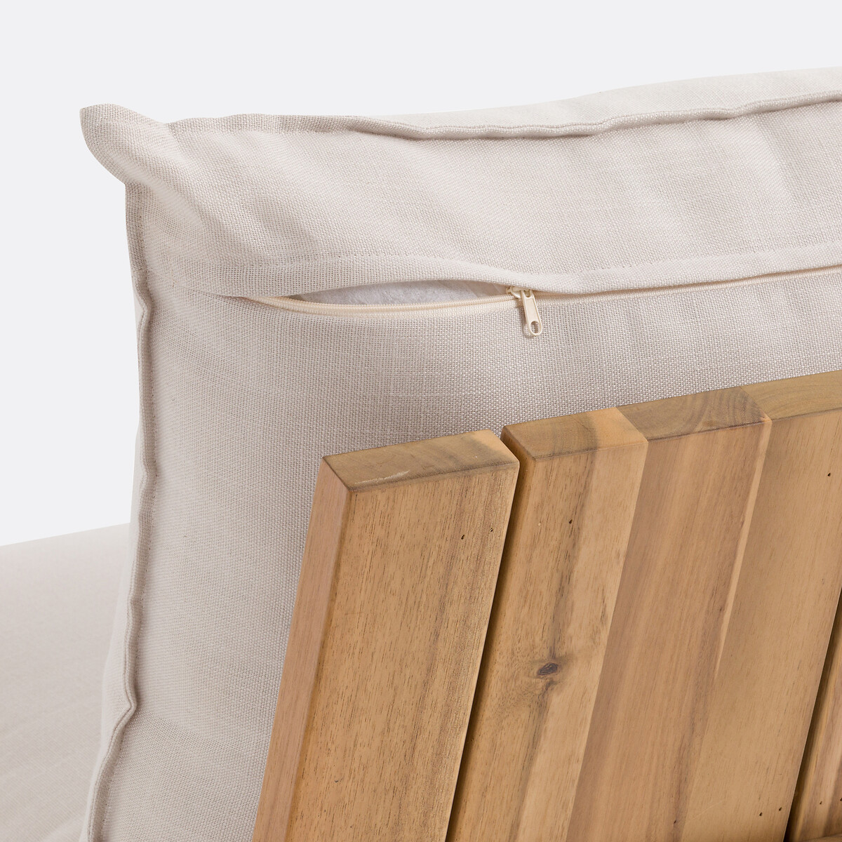 LA REDOUTE INTERIORS<br>Poltrona de exterior em acácia, Raw