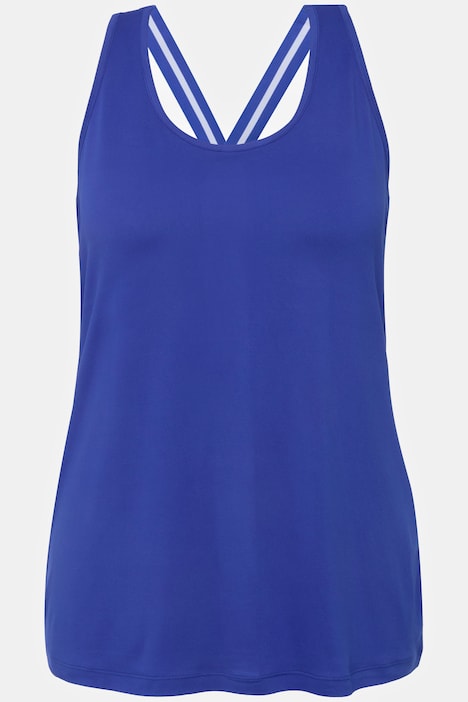 Funktions-Top, Racerback, Slim, ärmellos, recycelt