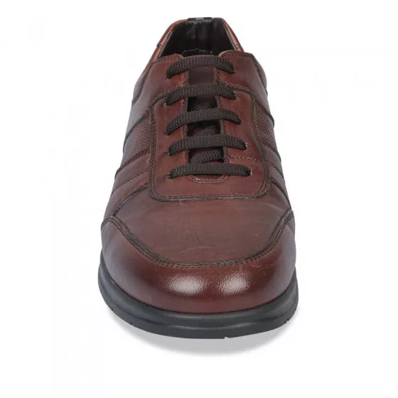 Derbies MARRON NEOSOFT HOMME CUIR