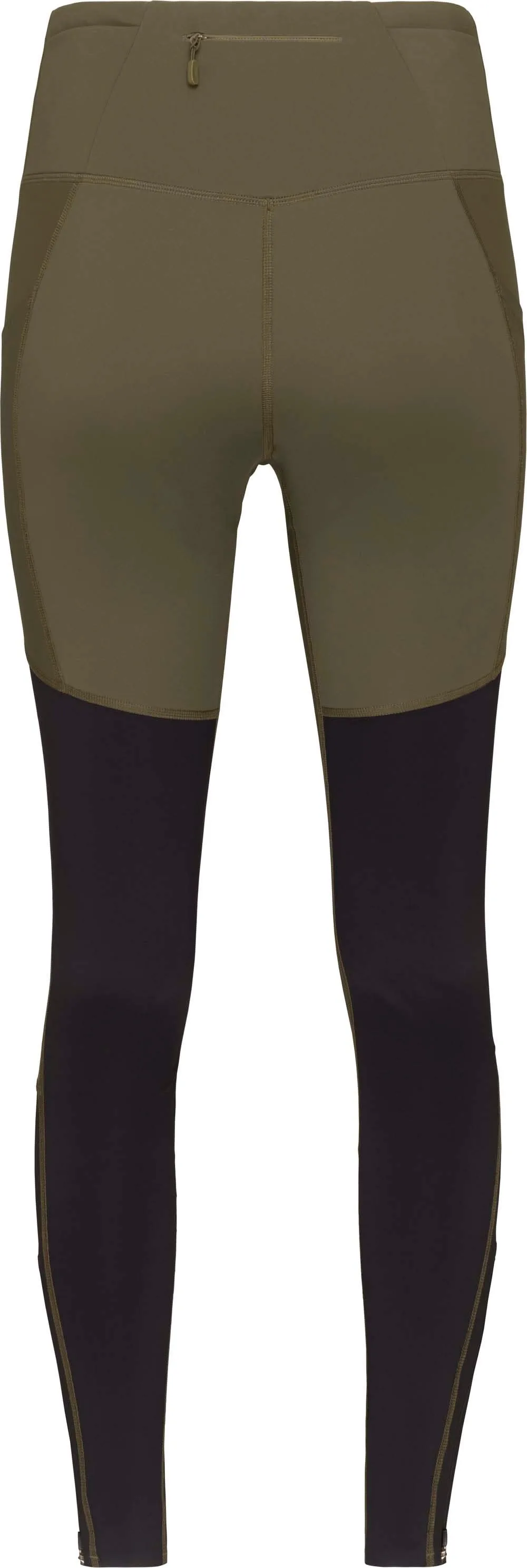 Norrøna Women's Senja Equaliser Stretch Tights Olive Night/Caviar