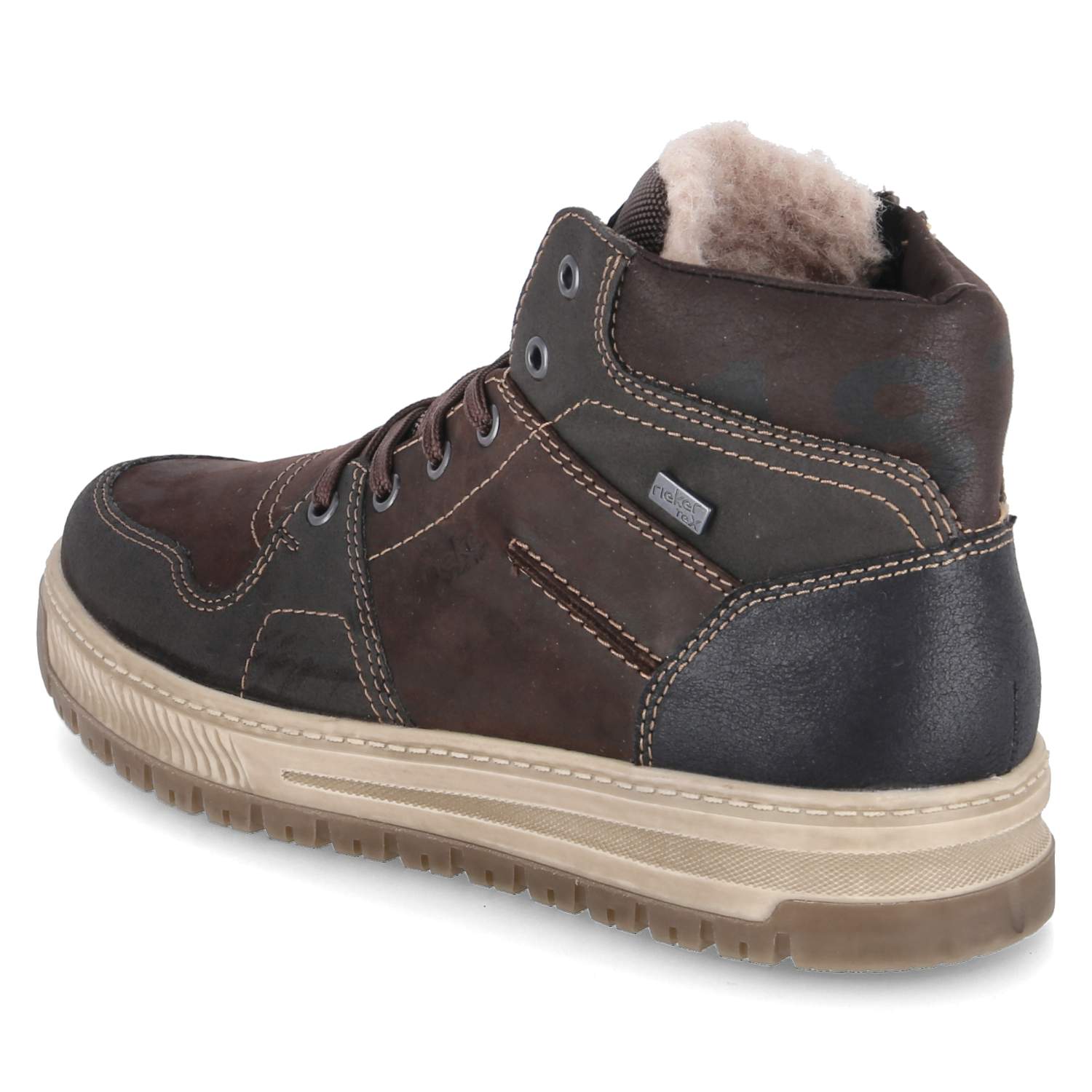 Rieker Winterboots - braun kombi