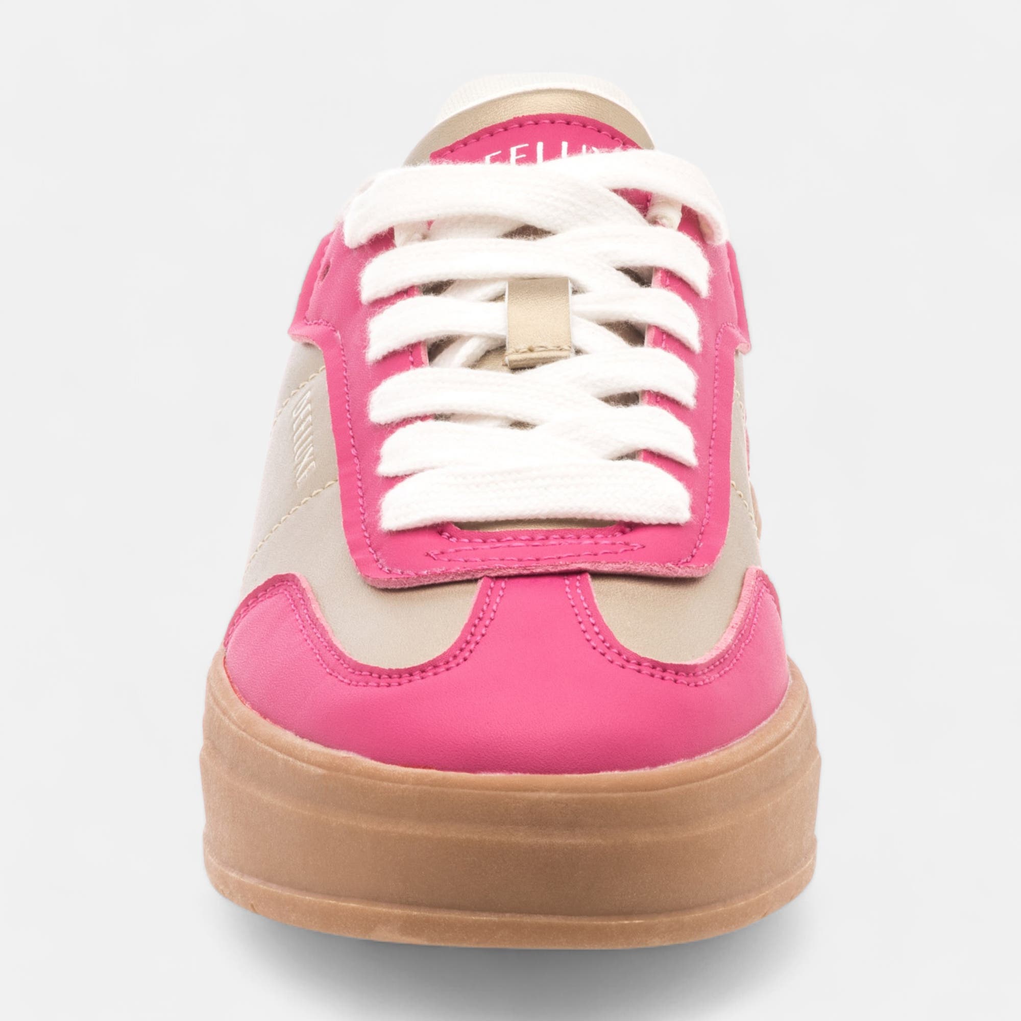 Baskets basses Femme fuchsia