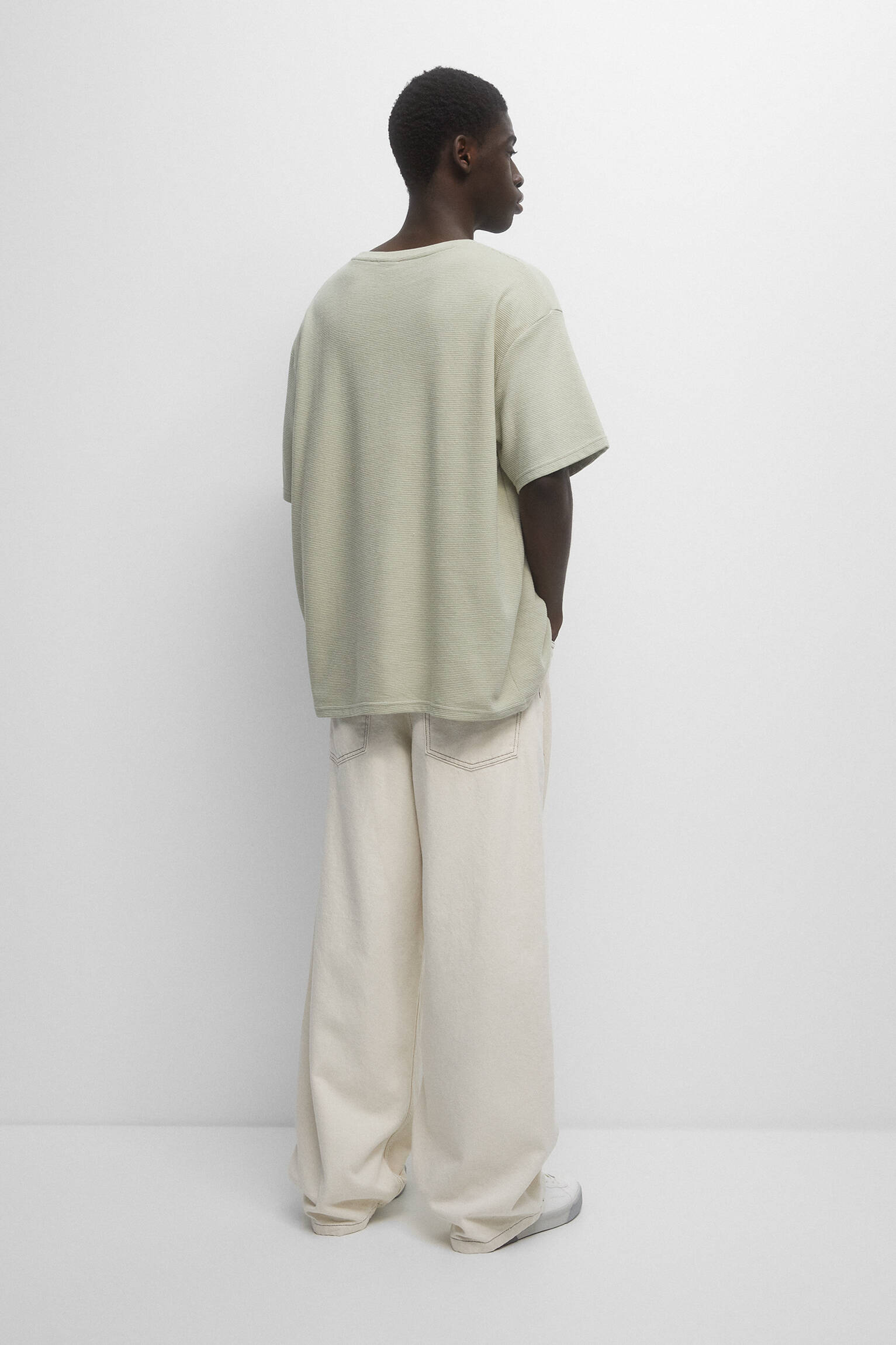 CAMISETA DE MALHA OTOMANA - VERDE