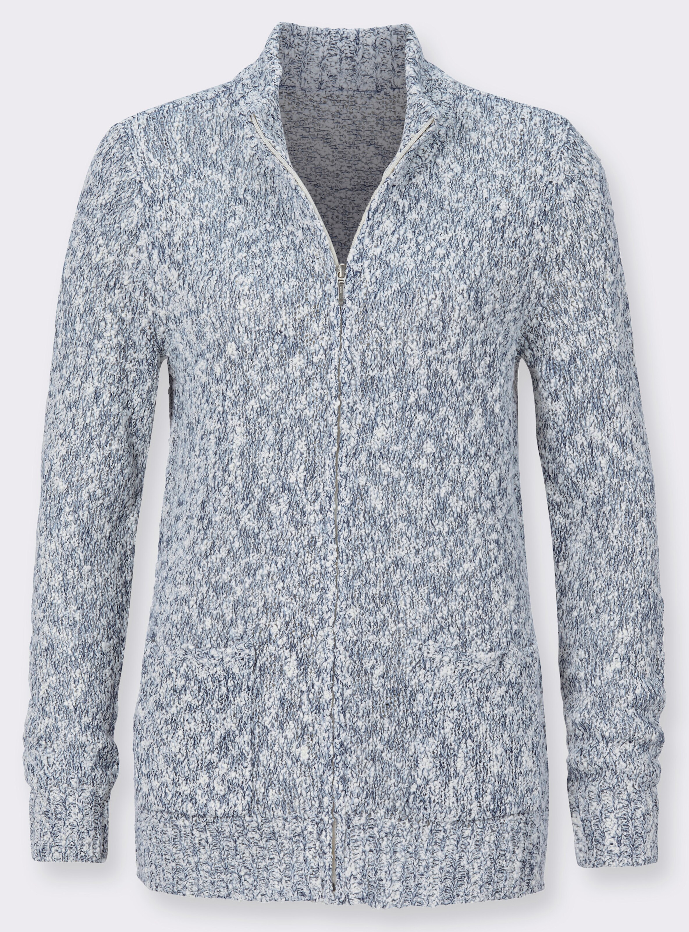 Strickjacke aus Sommer-Bouclé