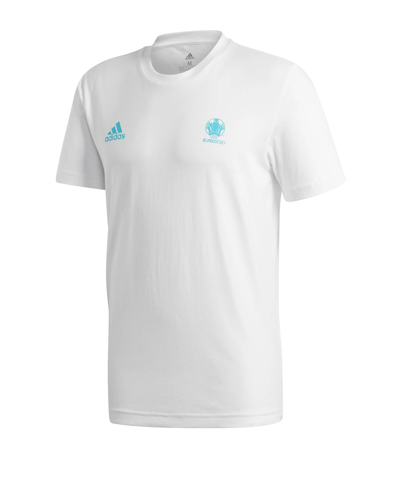 adidas EM 2020 Map T-Shirt Weiss