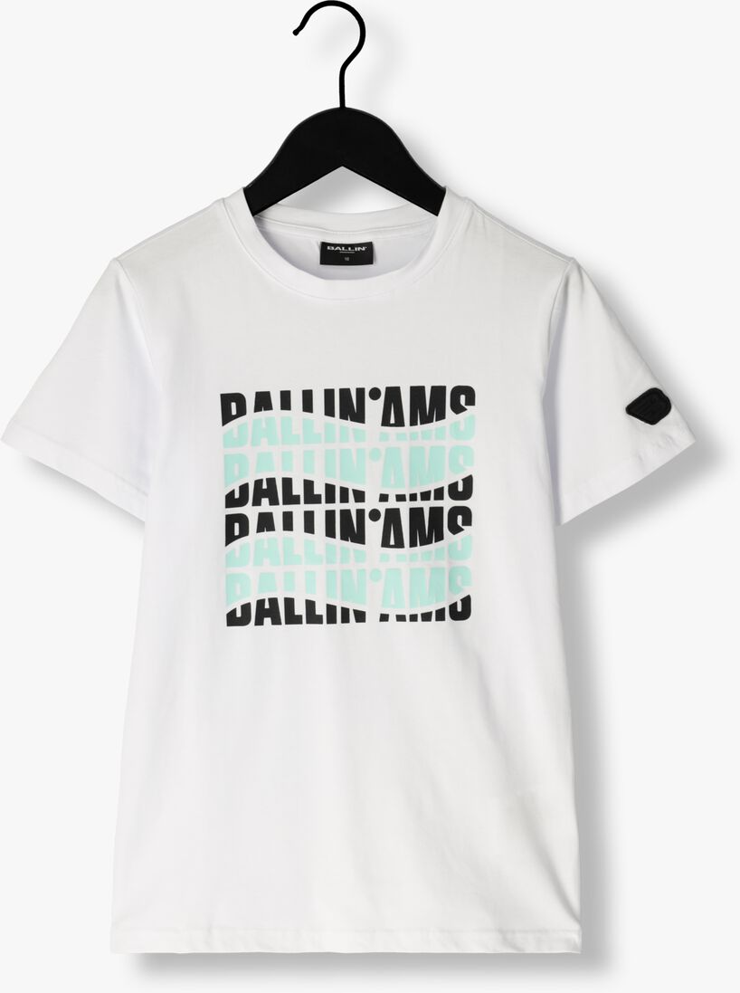 BALLIN witte ballin t-shirt 017117