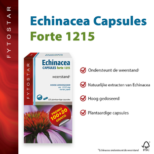 Fytostar Echinacea Forte 1215 Capsules 45CP