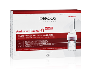 Vichy Dercos Aminexil Ampullen voor vrouwen met haarverlies 21ST