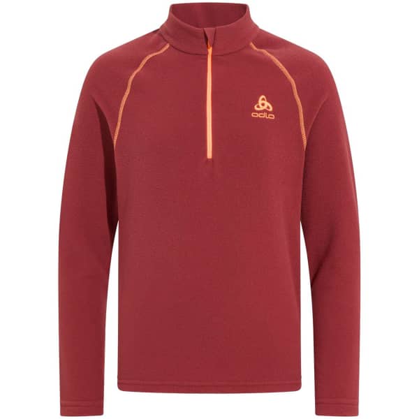 Sweat polaire ODLO MID LAYER 1/2 ZIP RIGI KIDS SPICED APPLE