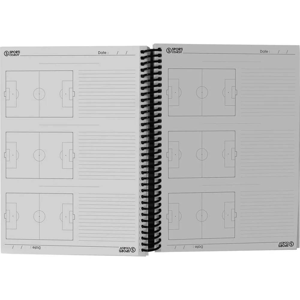 Sporti france A4 Fußball Spiralblock
