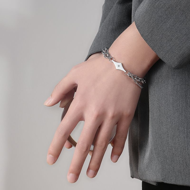 Karina Moon - Ster roestvrijstalen armband