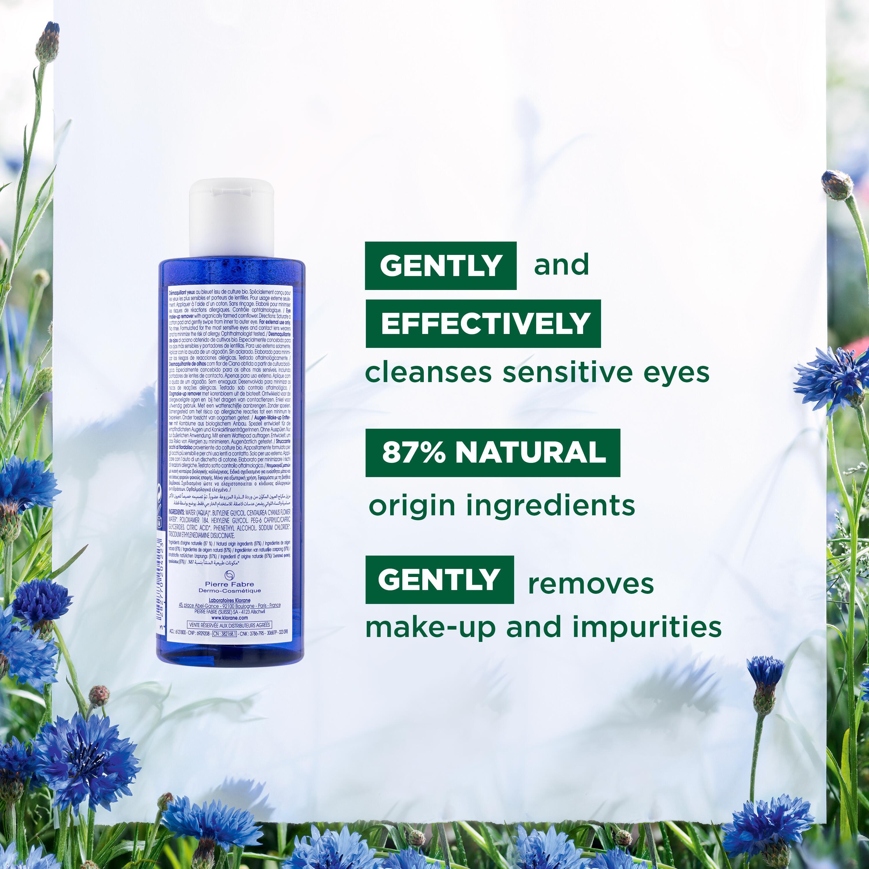 Klorane Bleuet Augen-Make-Up Entferner 200 ml