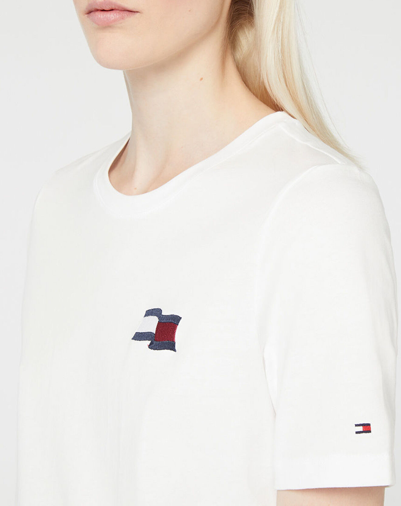Tommy Hilfiger T-Shirt Motion Flag blanc