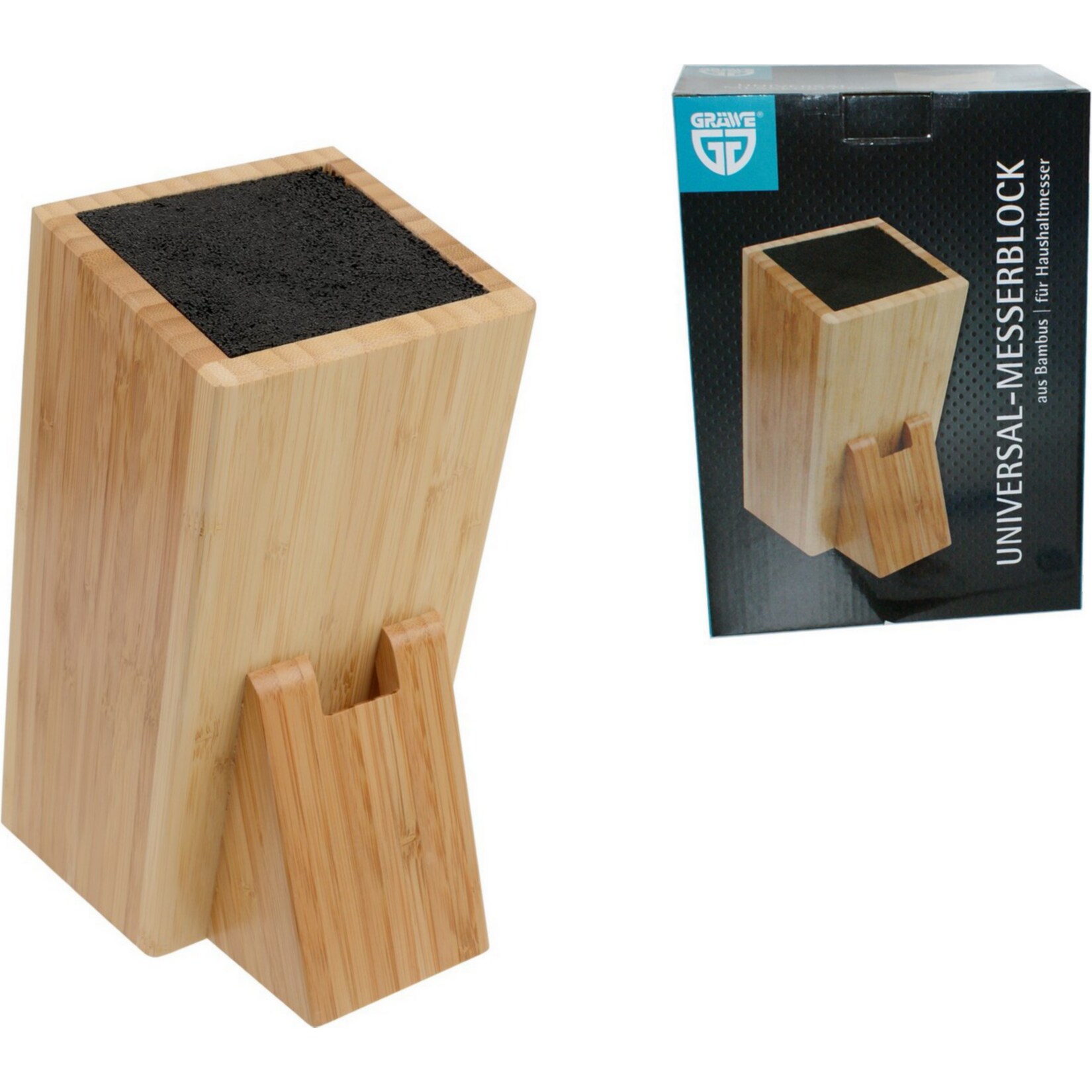 GRÄWE Universal-Messerblock BAMBOO
