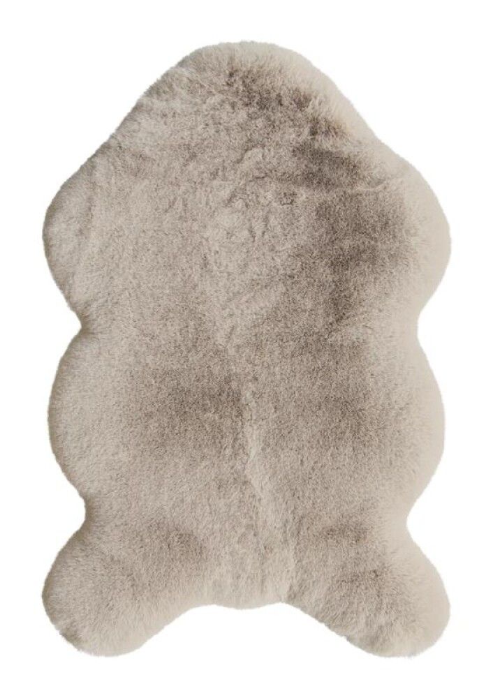 LAMMESKINN GRÅBRUN 60X90CM