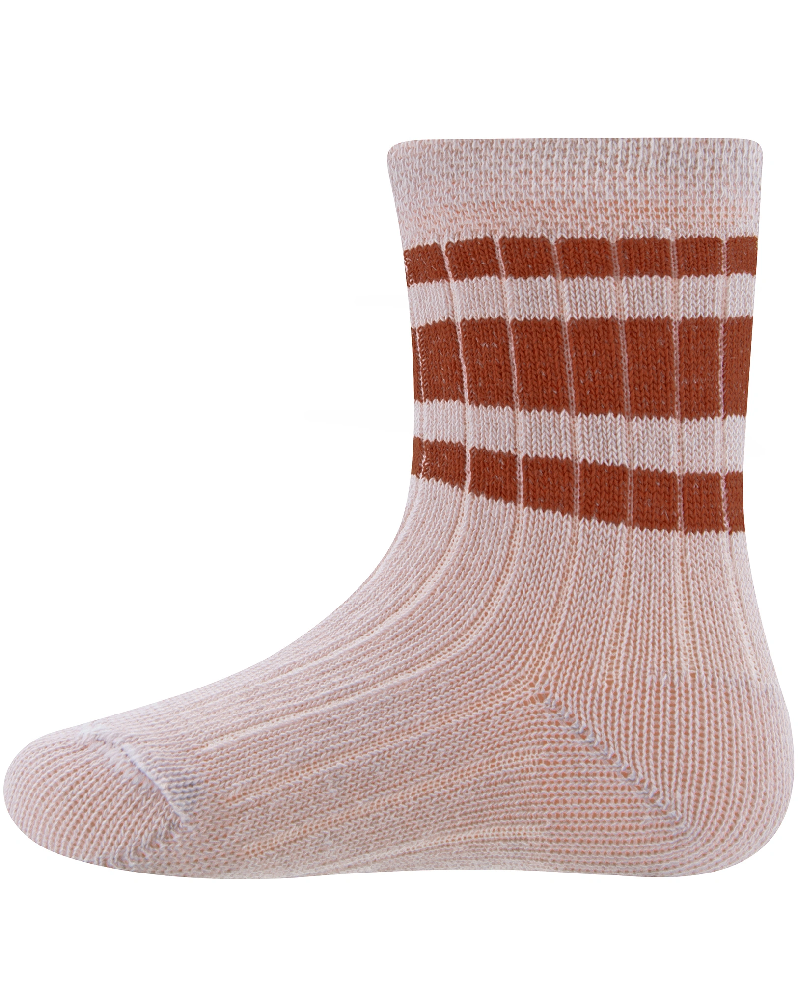Socken RINGEL 6er Pack in rose/kupfer