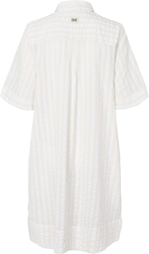 esmé studios ESCandy SS Dress - GOTS Buttercream stripes