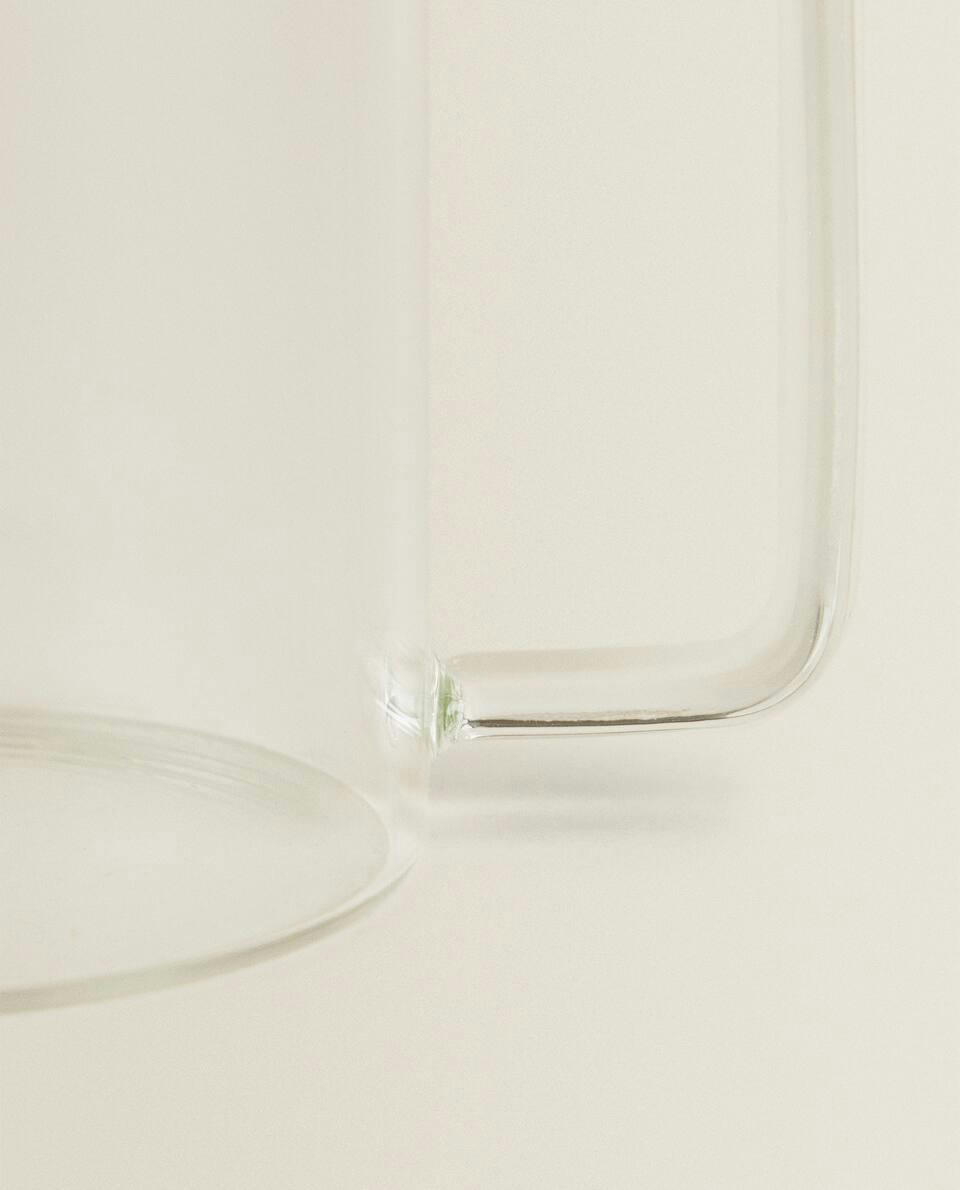 CANECA DE VIDRO BOROSILICATO