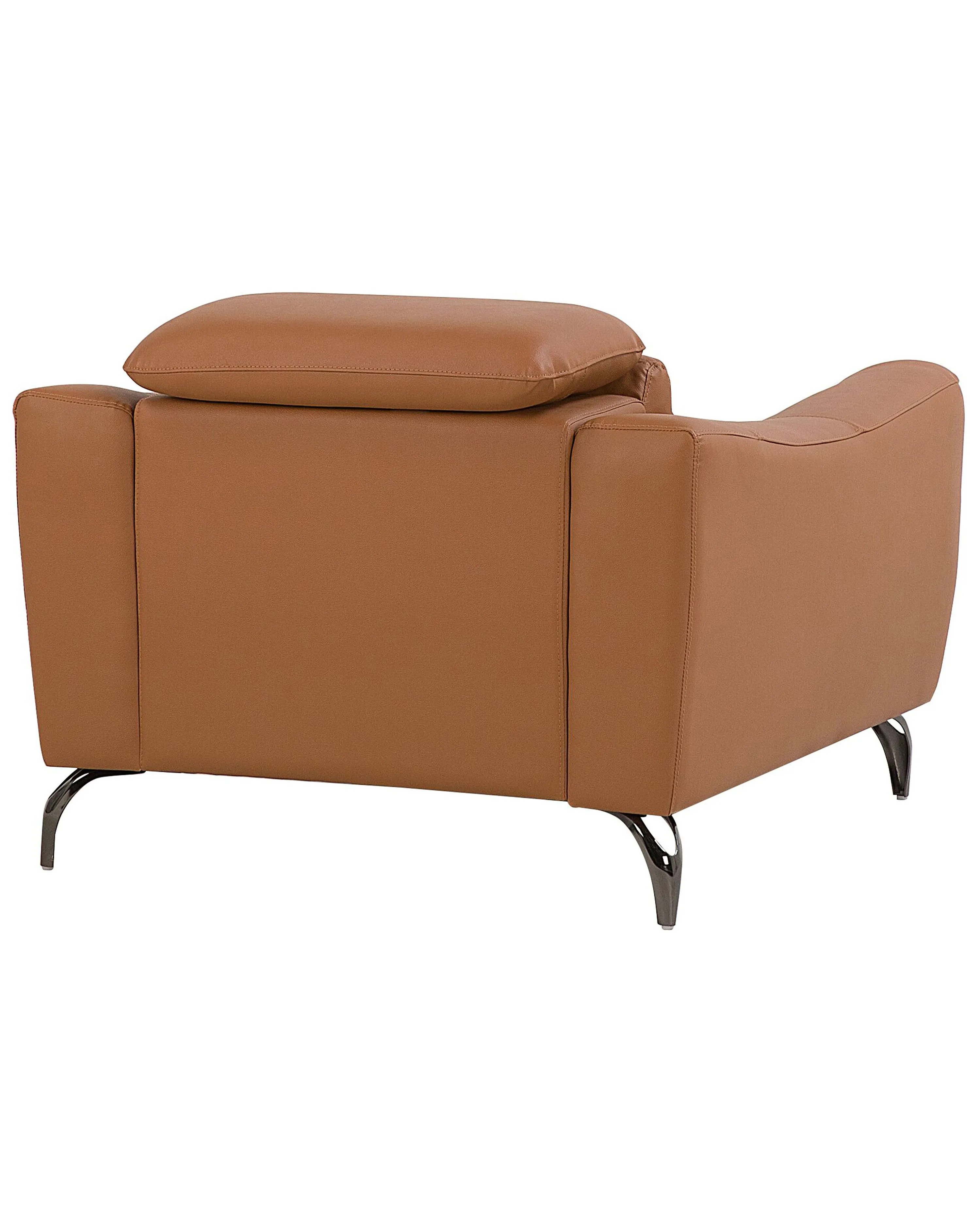 Fauteuil NARWIK Leer Bruin