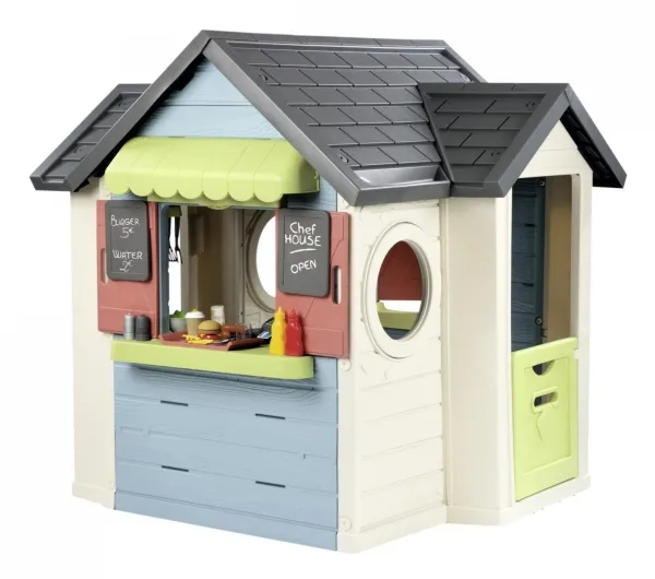 Smoby 810407, Stående legehus, 2 År, 1 dør(e), Flerfarvet