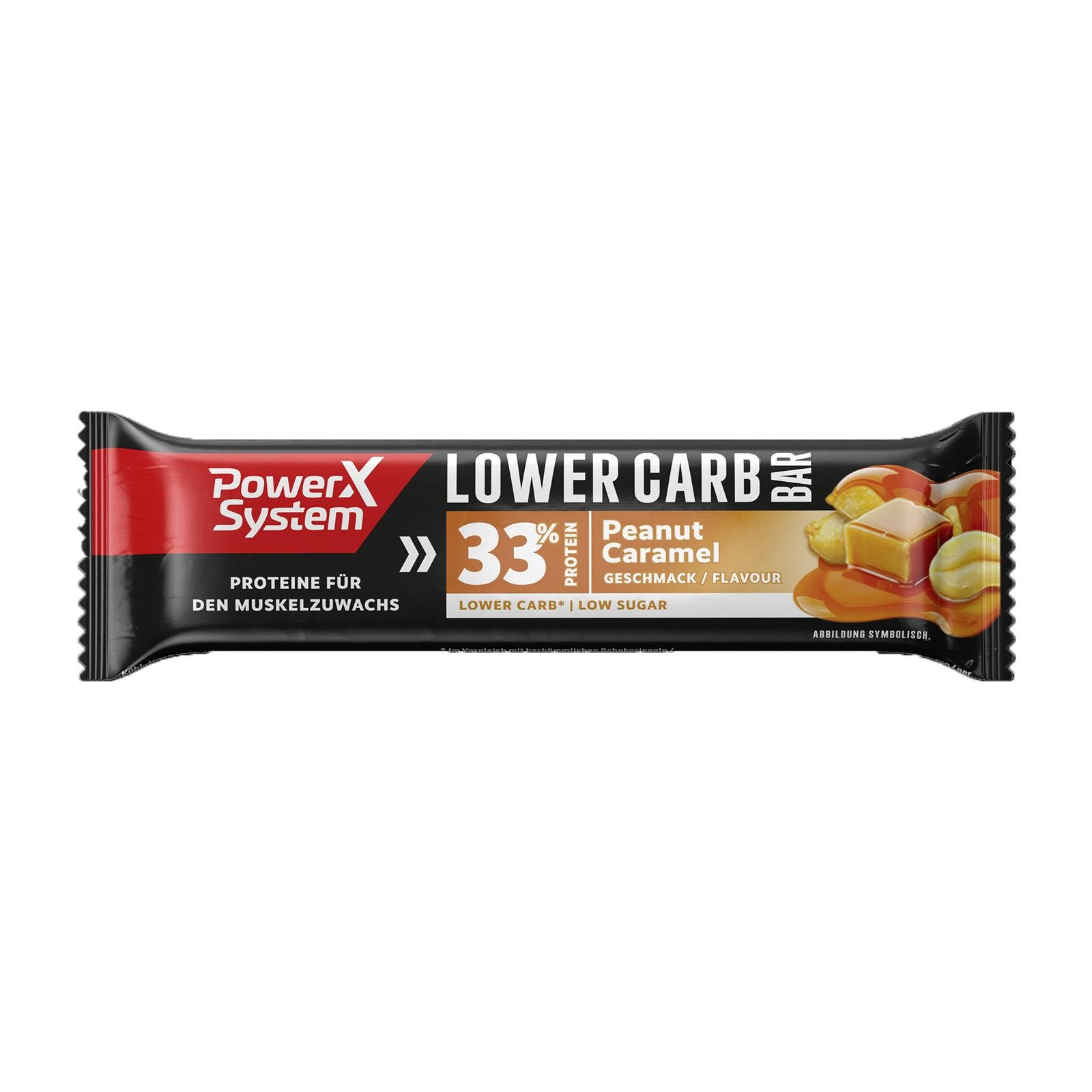 Power System LOWerCARB Protein Karamell-Erdnuss