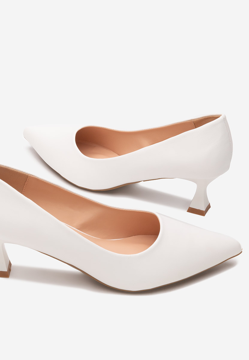 Chaussures à talon fin bruns Osa albi