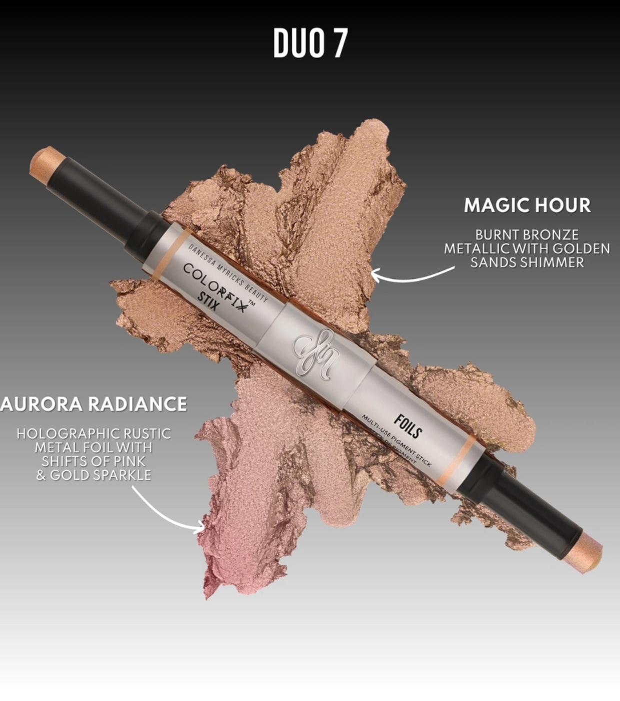 Danessa Myricks Beauty - Bastão Multiuso Colorfix - Duo 7: Magic Hour/Aurora Radiance