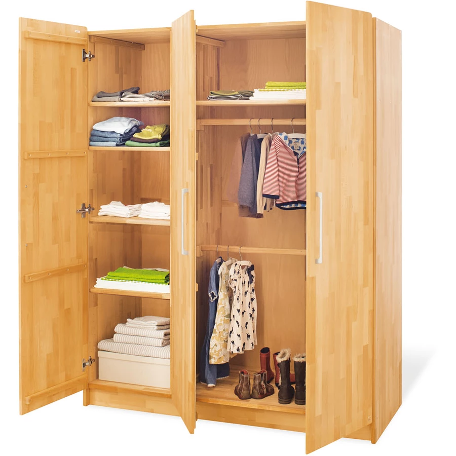Pinolino Kleiderschrank Natura 3-türig