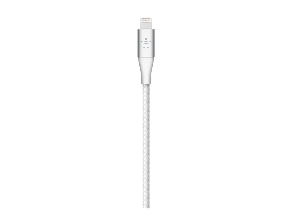 Belkin BoostCharge - Lightning-kabel - 24 pin USB-C han til Lightning han - 2 m - hvid - USB Power Delivery (18 W)
