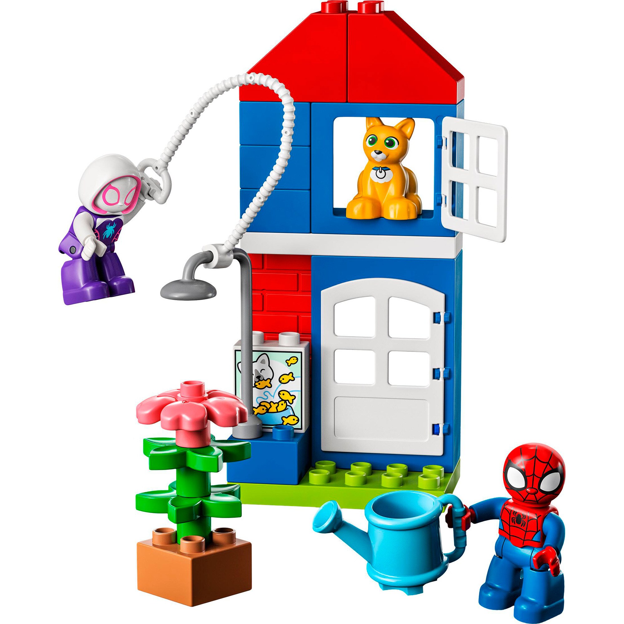 LEGO Konstruktionsspielzeug DUPLO Spider-Mans Haus