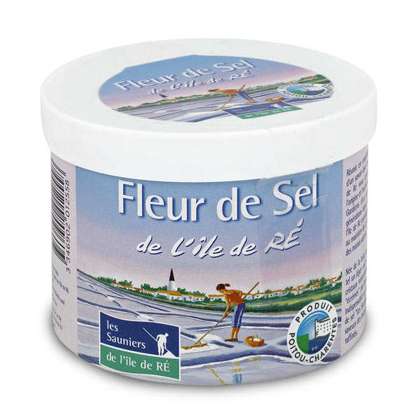 Fleur de sel de l'Ile de Ré - pot carton