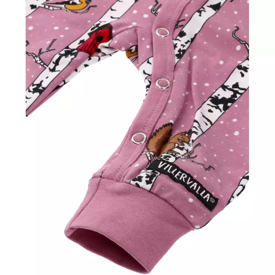 Villervalla Strampler Smoothie rosa