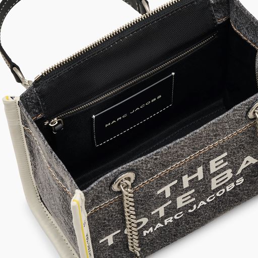 Marc Jacobs The Denim Chain Tote Bag, Black Wash
