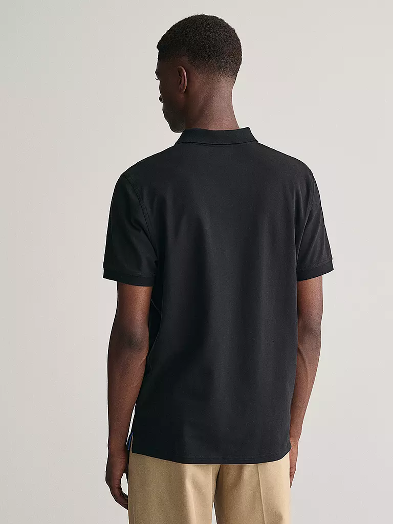 GANT Polohshirt schwarz