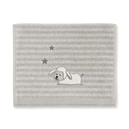 Sterntaler Kinderhandtuch Stanley grau
