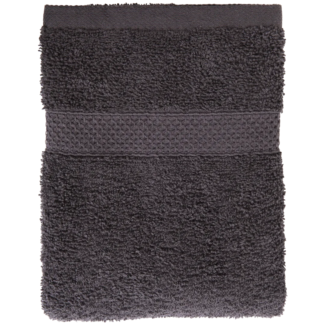 Capetown handdoek antraciet 50 x 100 cm