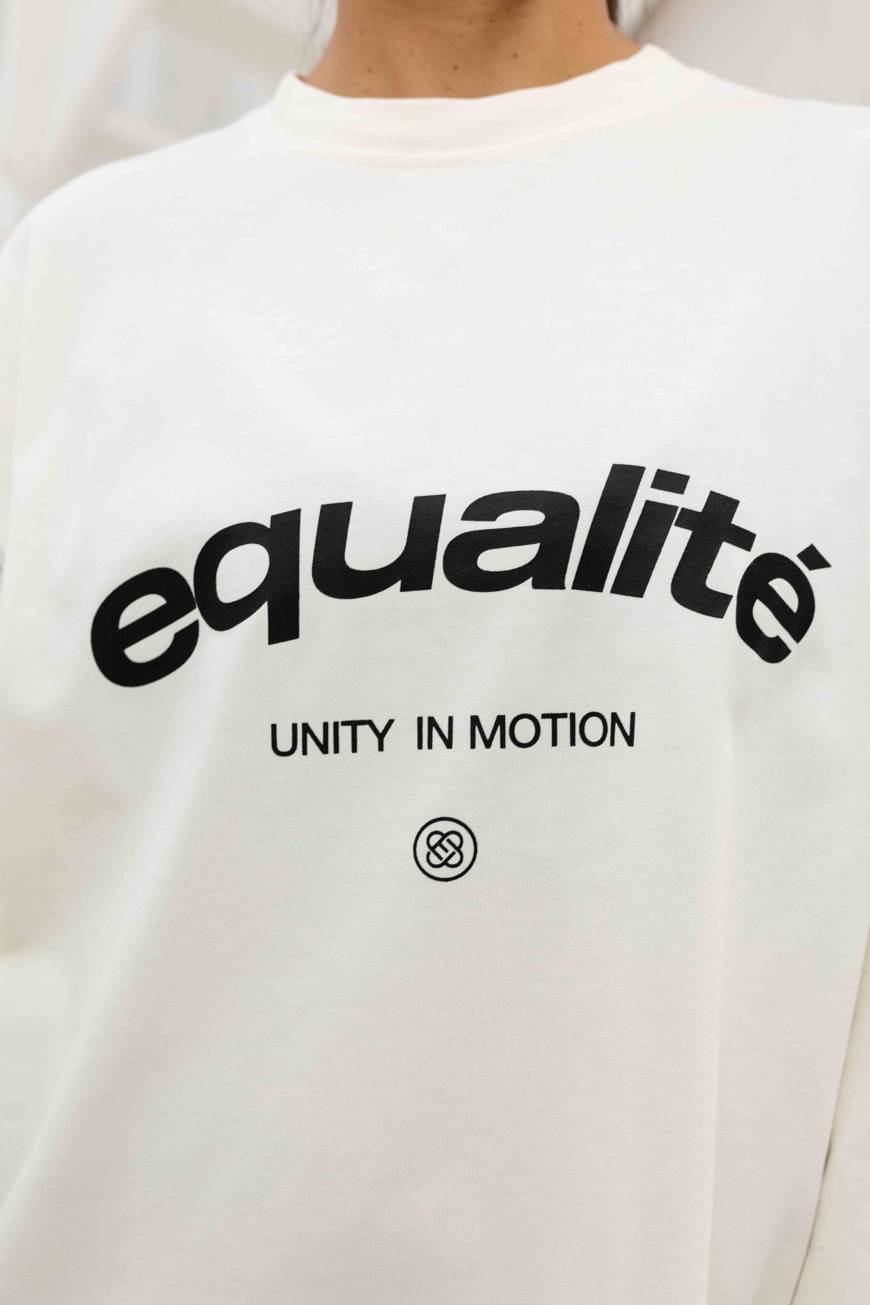 Equalité Celeste Longsleeve T-Shirt Dames Gebroken Wit