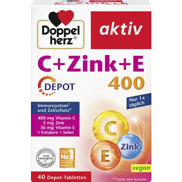 aktiv C+Zink+E 400 Depot
