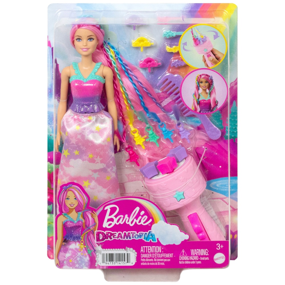 Barbie Dreamtopia Twist 'n Style Puppe und Zubehör