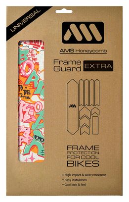 Kit de Protection de cadre All Mountain Style Extra Born to Be Rider Rouge