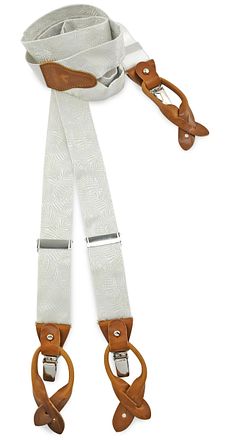 Sir Redman Bretels Wedding Combi Pack Festive Leaves Off-white SRCOMBI20179B kopen
