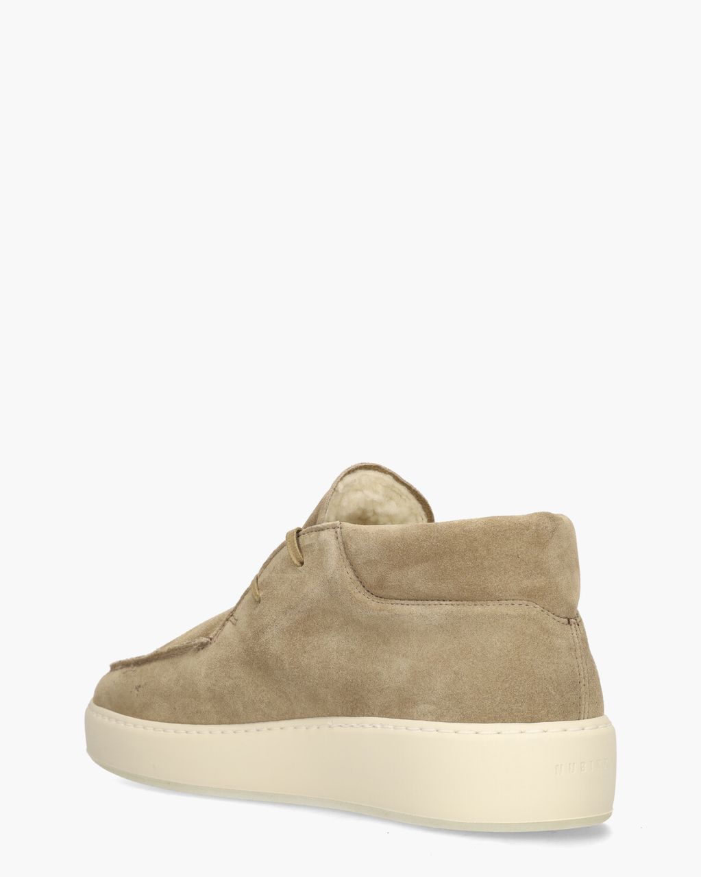 Nubikk Jiro Gio Fur Beige Heren Veterschoenen