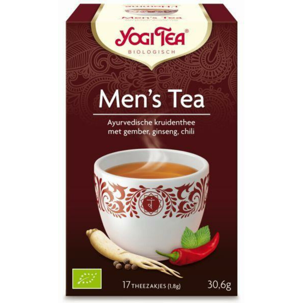 Yogi tea Mens Tea Biologisch17 stuks