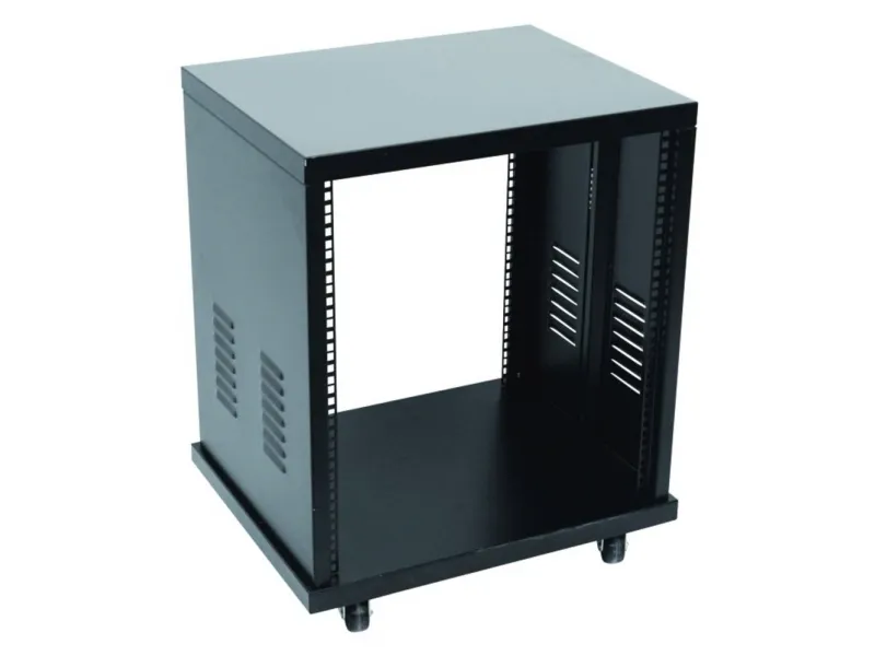 Omnitronic SR-19 19 tommers rack 10 U Stål inkl. hjul