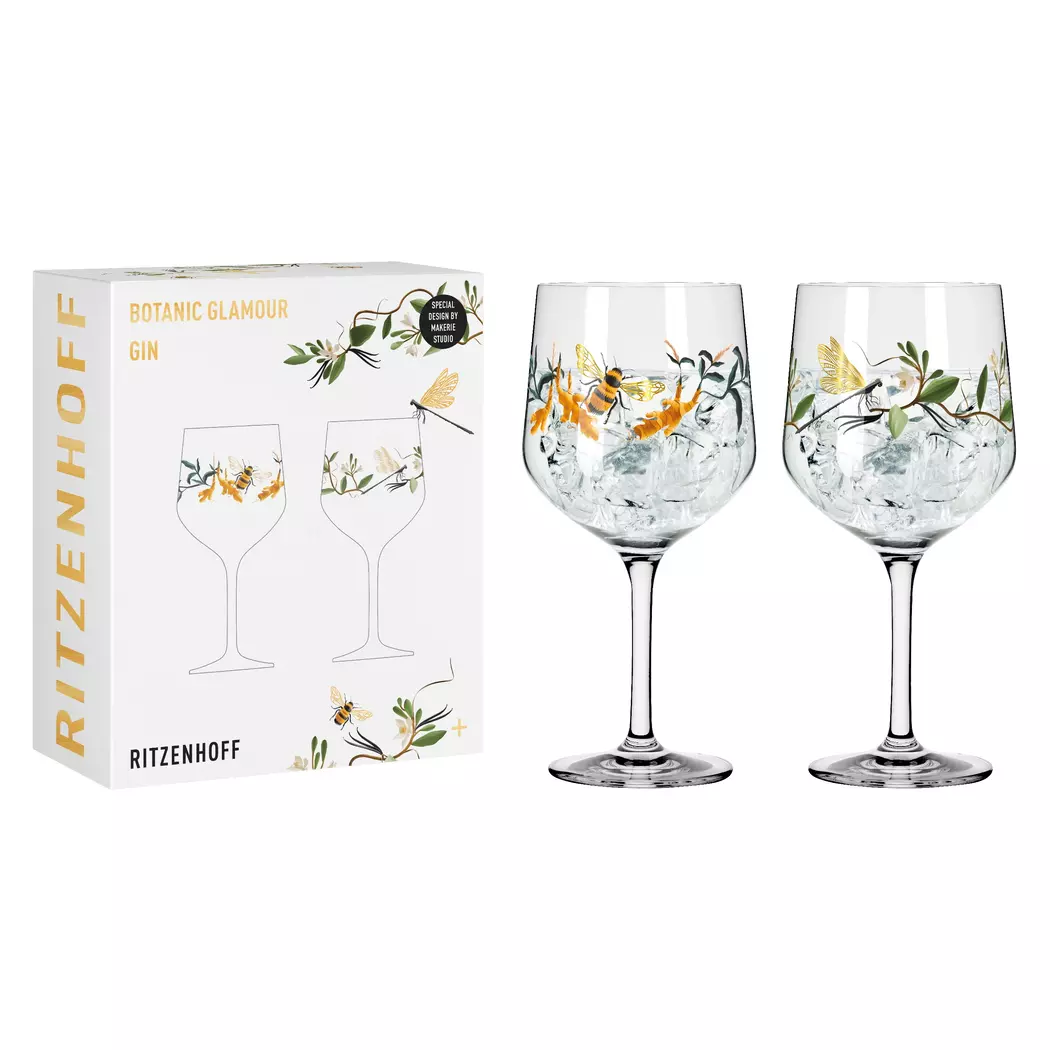 Gläserset - Gin Botanic Glamour 2tlg.