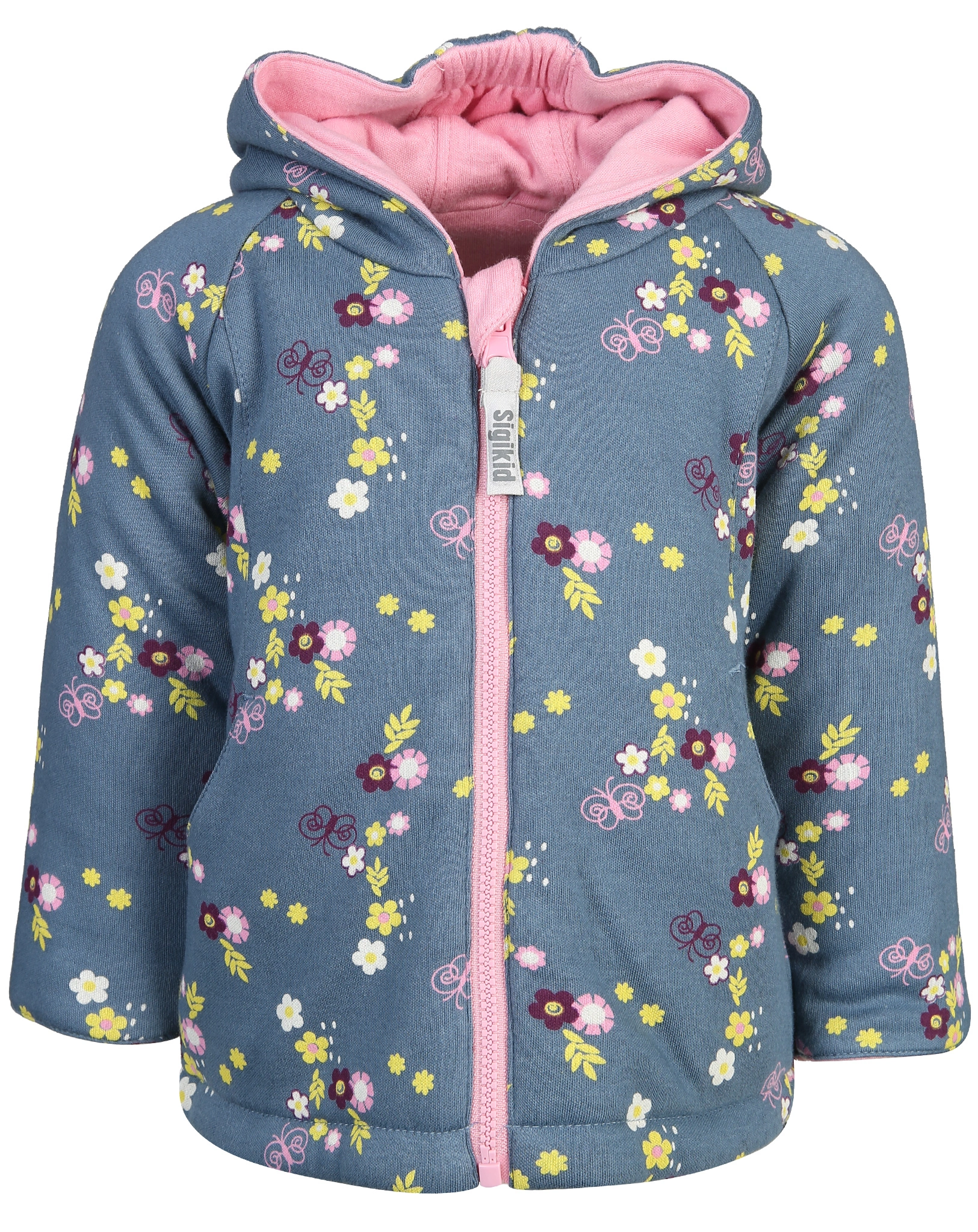 Wendejacke MY LITTLE FRIENDS in blau/rosa
