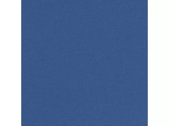 Fauteuil cabriolet avec repose-pied bleu tissu